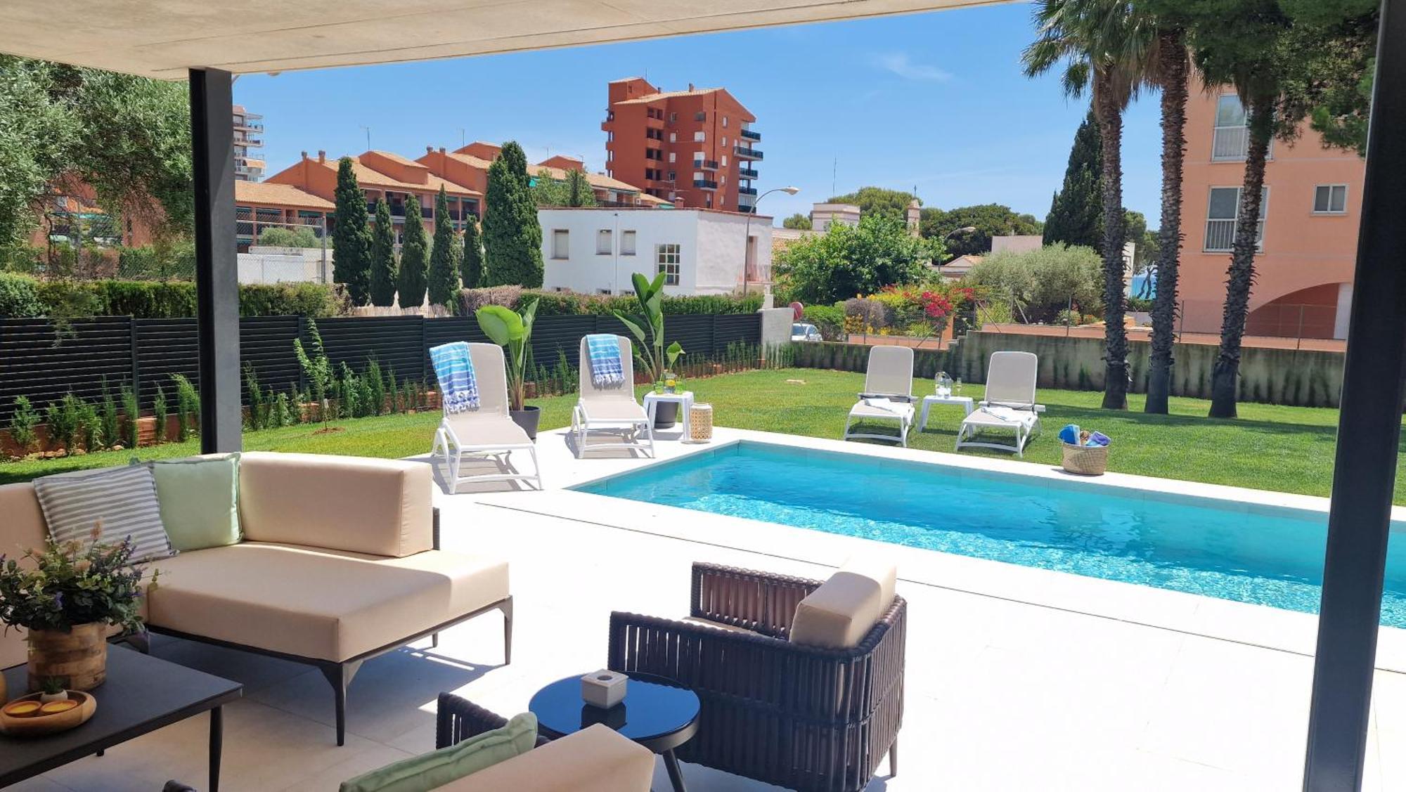 Exclusiva Villa, Lujo Y Descanso Benicàssim Buitenkant foto